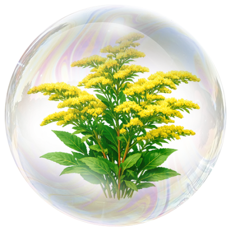 Золотарник (лист)