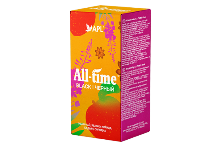 ALL-TIME ® Black / Кара (Сергек кылуучу) чай суусундугу